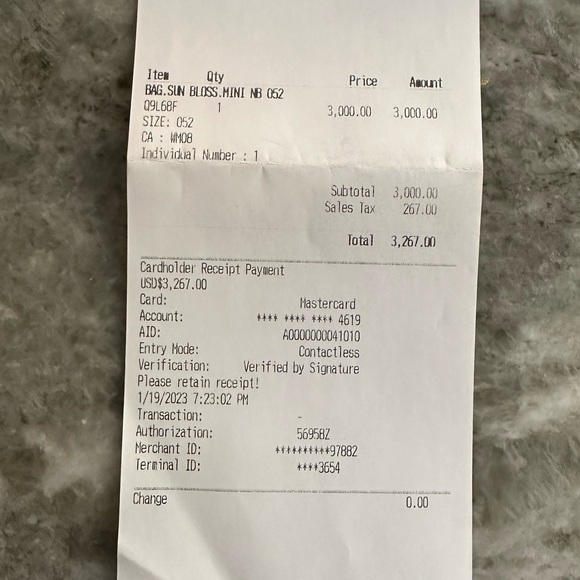 Mother of Pearl and Diamond, pink gold, Blossom Mini sun ring - Picture 3 of 11